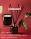 Black Orchid scented soy wax candle